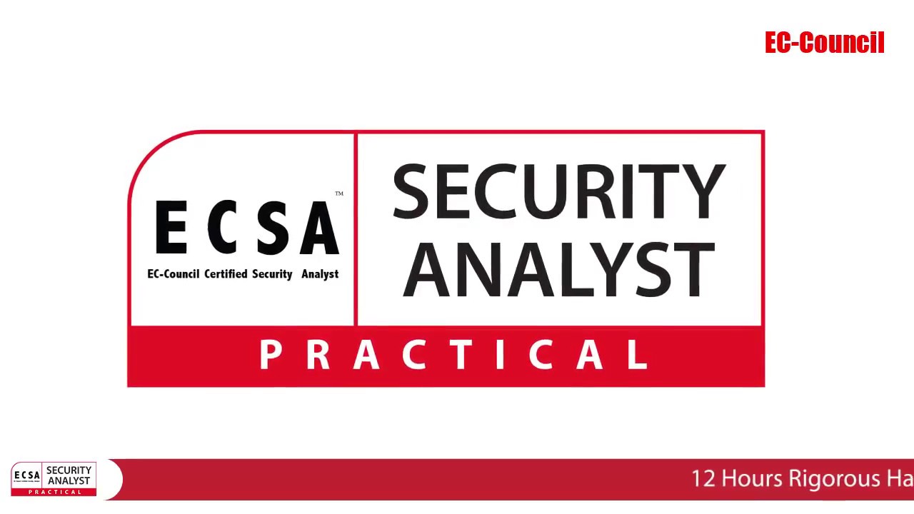 Certified Security Analyst/Licensed Pentester (ECSA) (Practical)